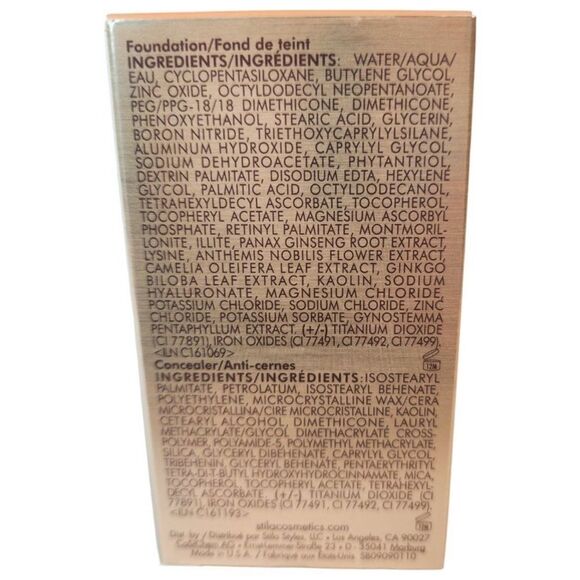 Stila Stay All Day Foundation & Concealer - #12 Caramel 1 oz NEW SEALED - Picture 5 of 6